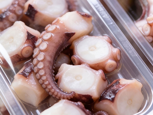 Venta de pulpo cocido para empresas y particulares